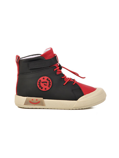 Walkway Siyah-Kırmızı Bilek Boy Bebek Sneaker Rocky 17 B - S000293306-19351
