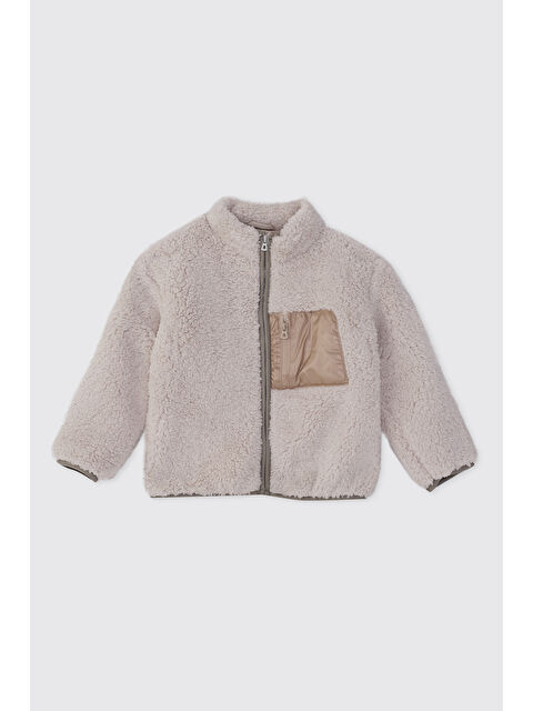 Panço Erkek Bebek Pelüş Taş Ceket - S000524550-25636