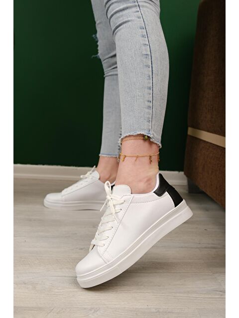 Oksit Erda Basic Bağcıklı Kadın Sneaker - S000128142-91
