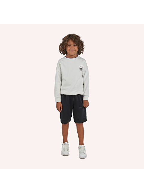 Panço Erkek Çocuk Baskılı Sweatshirt - S000333701-19965