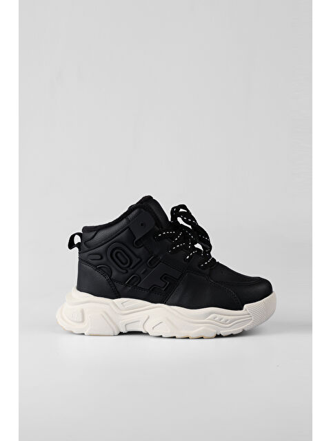 Vicco Milas Kürklü Unisex Çocuk Siyah Bot - S000446465-19351