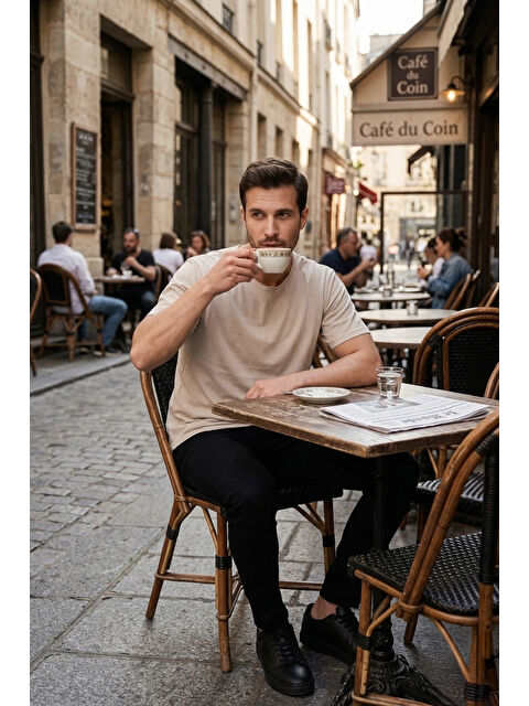 Buratti Pamuklu Regular Fit Bisiklet Yaka T Shirt 5904074