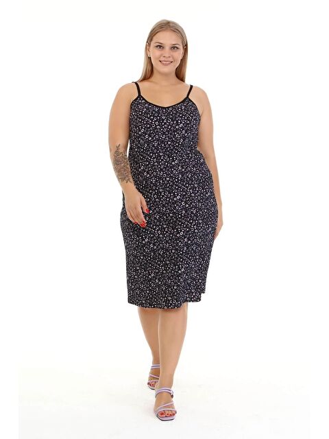 Mylinemoda Askılı Örme Elbise - S000239403-19351