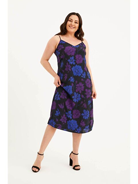 Mylinemoda İp Askılı Midi Elbise - S000239503-19351