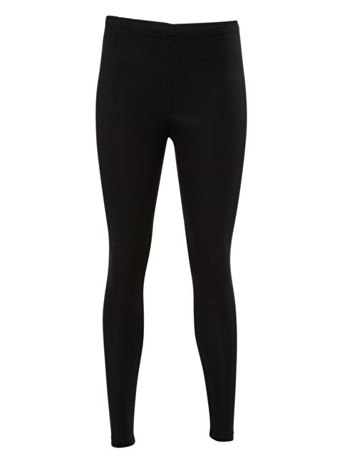 Tutku Elit Kadın Siyah Termal Tayt - S000227233-19351