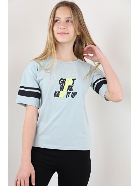 Toontoykids Kız Çocuk Baskılı Tişört - S000344700-29460