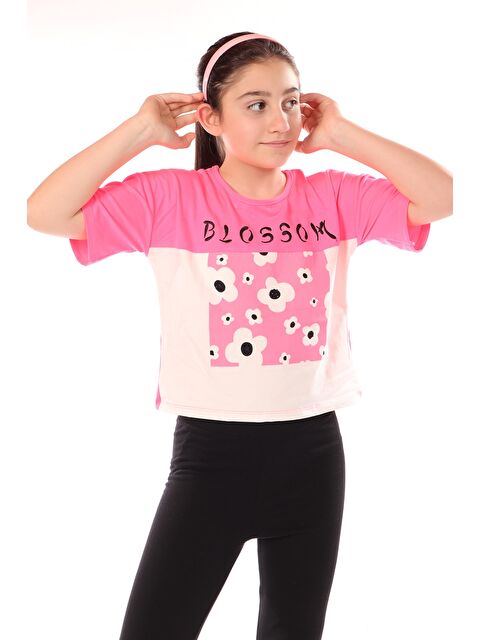 Toontoykids Kız Çocuk Baskılı Tişört - S000359722-20024