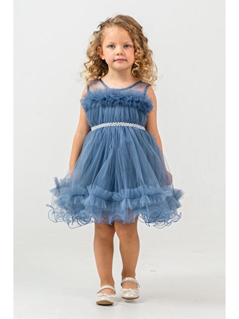 Mnk Baby & Kids Aizona Kız Çocuk Abiye M00782 - S000502796-23093