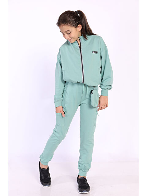 Toontoykids Kız Çocuk Cüzdan Detaylı Eşofman Takımı - S000321025-18194