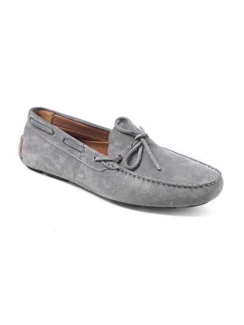 Giuseppe Mengoni Erkek Klasik Ayakkabı MO-7810-7574 SMOG GRİ SÜET