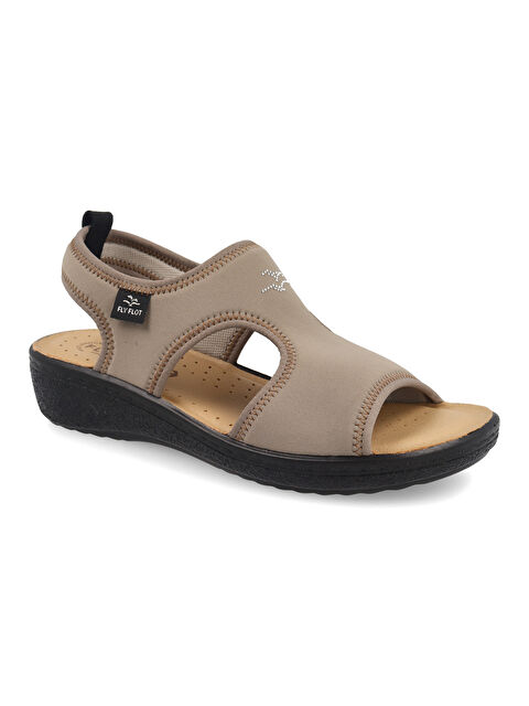 Fly Flot Kadın Sandalet 55 E71 LB Sandal 2004-Taupe - S000515880-19413