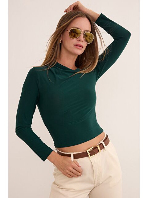 Fullamoda Basic Tek Omuz Bluz - S000432833-18194