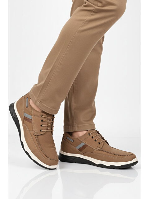 Ayakmod Kum Hakiki Deri Erkek Casual Ayakkabı 2676 M