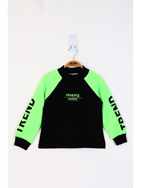 Toontoykids Kız Çocuk Stunnig Collar Baskılı Sweatshirt - S000421294-21164