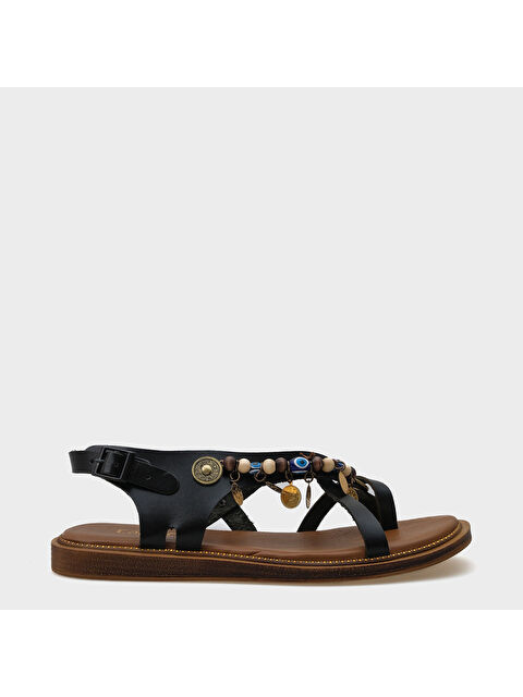 Capone Outfitters Elmira Akseusarlı Deri Kadın Sandalet - S000530386-19351