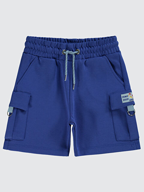 Civil Boys Erkek Çocuk Şort 6-9 Yaş Saks Mavisi