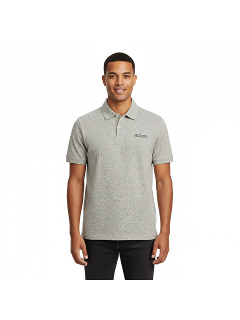 Jack & Jones Lewis Erkek Gri Klasik Yaka Polo Tişört - S000491155-20600