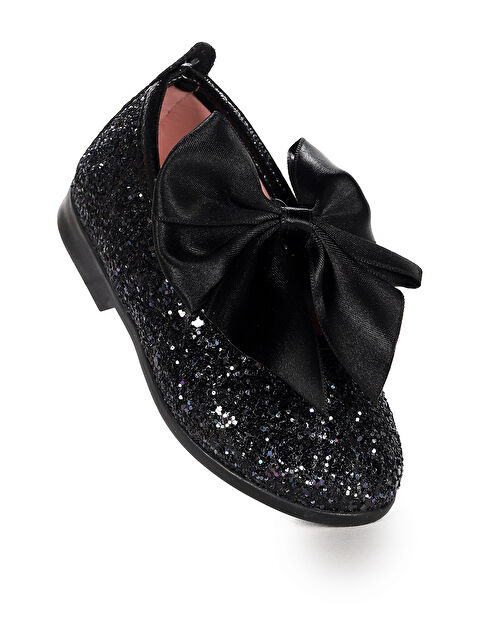 Kiko Kids Tari Cam Kırığı Fiyonk Lastikli Kız Bebek Babet Ayakkabı - S000337140-19351