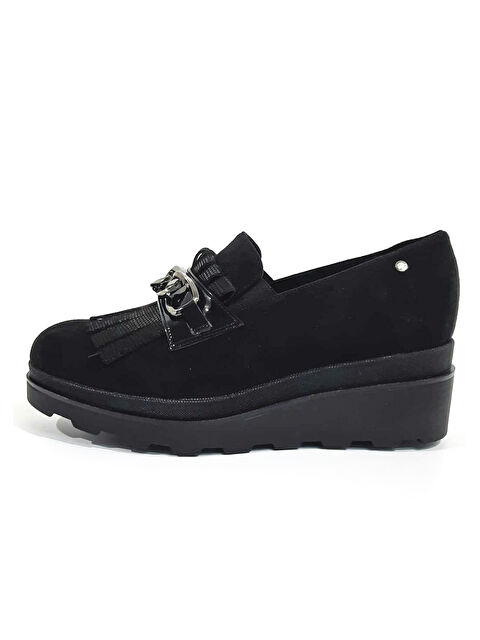 Donna Serena Kadın Klasik Ayakkabı 854829DS 4829 Comascio Nero