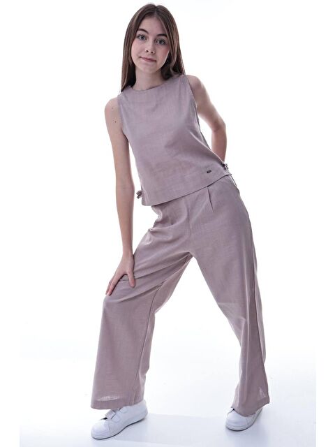 carla10 Kız Çocuk İkili Takım Vizon