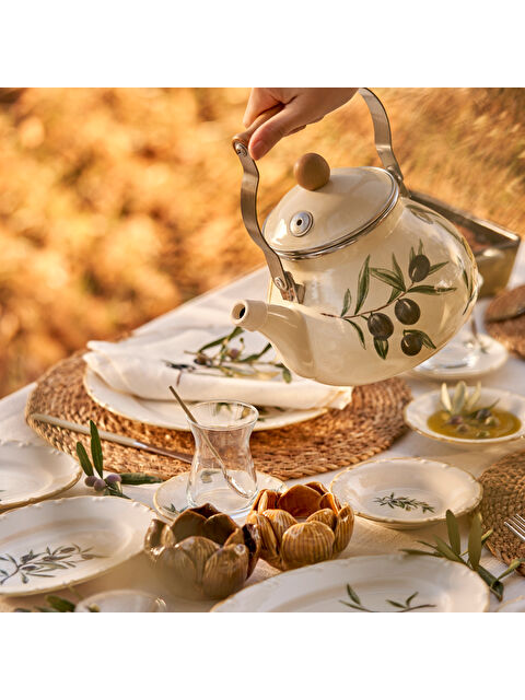 Bella Maison Olive Emaye Demlik (2 lt) - S000400410-23173