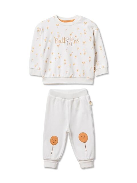 BabyCosy Organic  Bebek Alt Üst Takım %100 Organik Pamuk , Bebek - Yenidoğan- csy3063