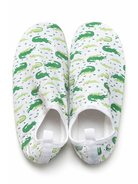 Remsa Çocuk Kaydırmaz Tabanlı Deniz ve Havuz Patik 16 Beyaz01