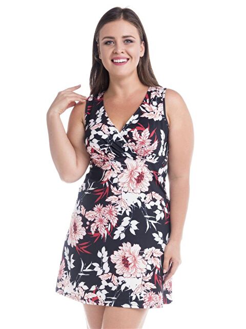 Mylinemoda V Yaka Elbise - S000239449-19351