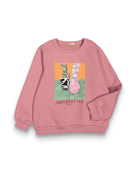 Miss Tuffy Kız Çocuk Orta Kalınlıkta Basic Sweatshirt - S000317258-20022