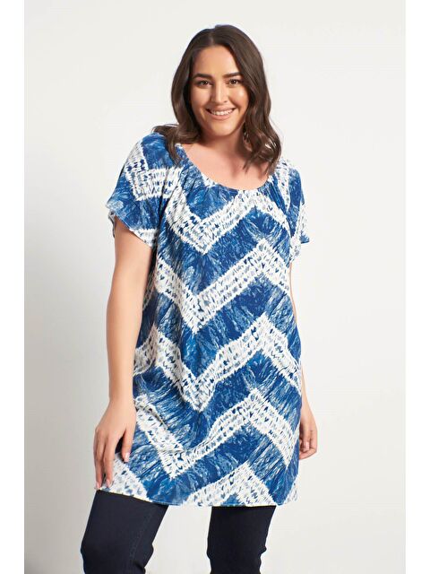 Mylinemoda Düşük Omuzlu Büzgü Detaylı Elbise - S000239468-17234