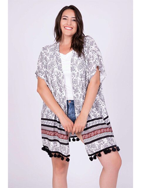 Mylinemoda Püskül Detaylı Kimono - S000242388-20063