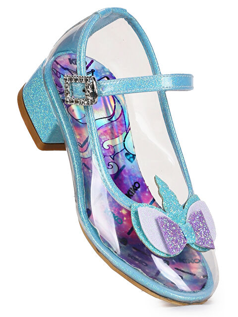 Kiko Kids Kız Çocuk Topuklu Abiye Şeffaf Ayakkabı - S000394124-20055