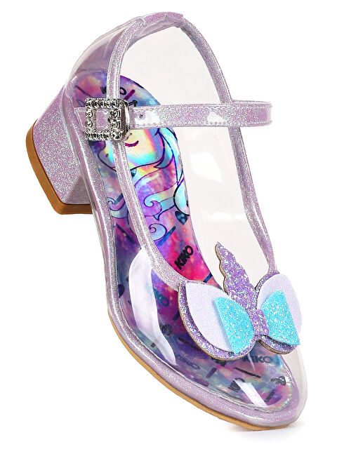 Kiko Kids Kız Çocuk Topuklu Abiye Şeffaf Ayakkabı - S000394124-37360