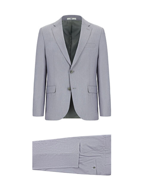 Kiğılı Slim Fit Dar Kesim Klasik Takım Elbise