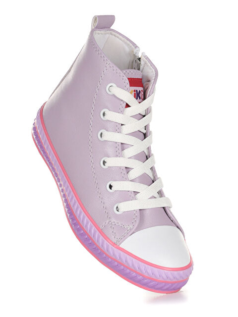 Kiko Kids Pant Günlük Bağcıklı Fermuarlı Kız Çocuk Bot Ayakkabı - S000318133-17878