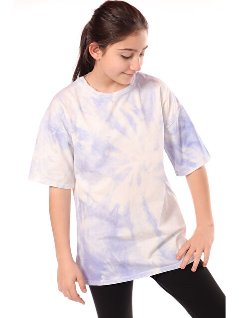 Toontoykids Kız Çocuk Batik Desenli Tişört - S000360557-23370