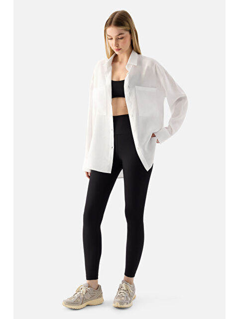 Superstacy Lina Saf Konfor Beyaz Gömlek - S000401537-20063