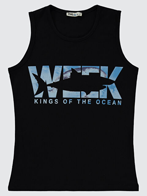 Civil Boys Erkek Çocuk Tişört 10-13 Yaş Siyah