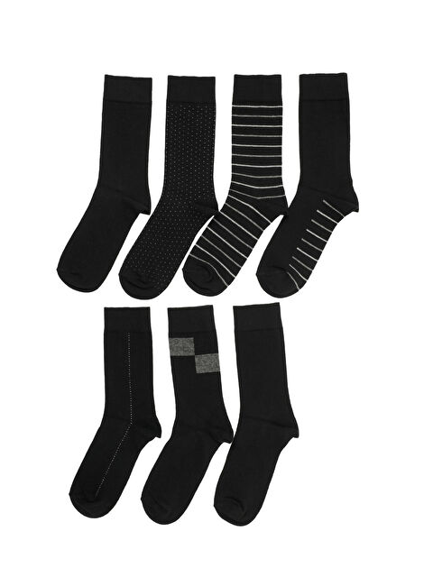 Polaris PARTIAL 7LI SKT-M 5PR Çok Renkli Erkek 7'li Çorap - S000517090-23173