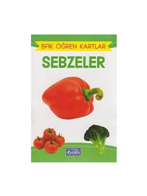 Parıltı Yayınları Bak Öğren Kartlar Sebzeler - S000340511-10231