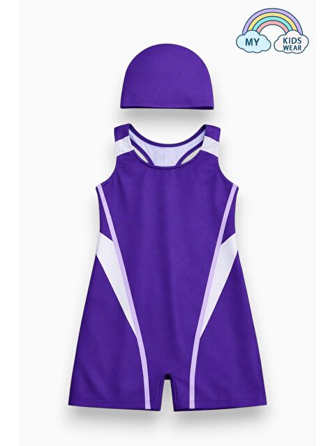 My Kids Wear Kız Çocuk Deniz Yüzücü Mayoları 5-16 Yaş 12624 - S000518104-20072