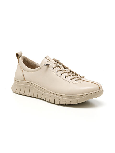 John May Kadın Sneaker ( Günlük) MAR-25Y-192-251 Bej Cilt - S000509326-19928
