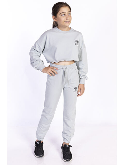 Toontoykids Kız Çocuk Nakışlı Eşofman Takımı - S000271011-526