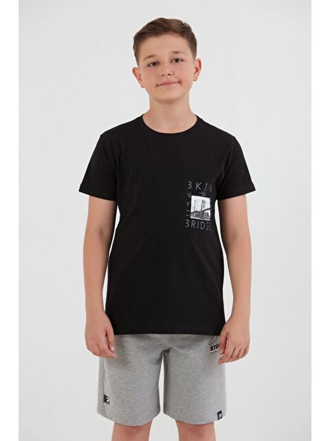 Fullamoda %100 Pamuk Baskılı Erkek Çocuk Tişört - S000395636-19351