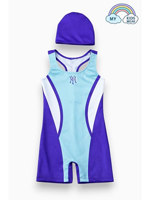 My Kids Wear Kız Çocuk Deniz Yüzücü Mayoları 5-16 Yaş 12616 - S000518104-29672