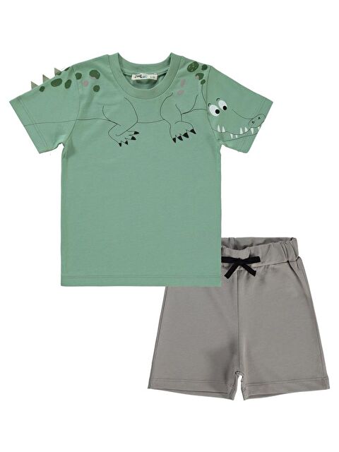 Civil Boys Timsah Baskılı 2-5 Yaş Takım