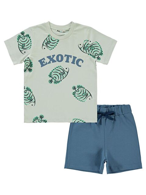 Civil Boys Exotıc Baskılı 2-5 Yaş Takım