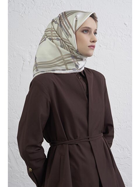 ARMİNE Saf İpek Sura Eşarp 9407D 84 - S000500660-19965