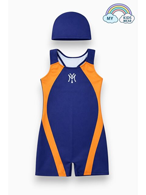 My Kids Wear Kız Çocuk Deniz Yüzücü Mayoları 5-16 Yaş 12617 - S000518104-18709