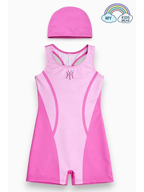My Kids Wear Kız Çocuk Deniz Yüzücü Mayoları 5-16 Yaş 12614 - S000518104-20031